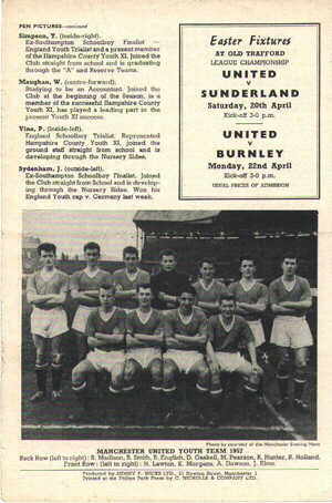 Picture of the team 1957